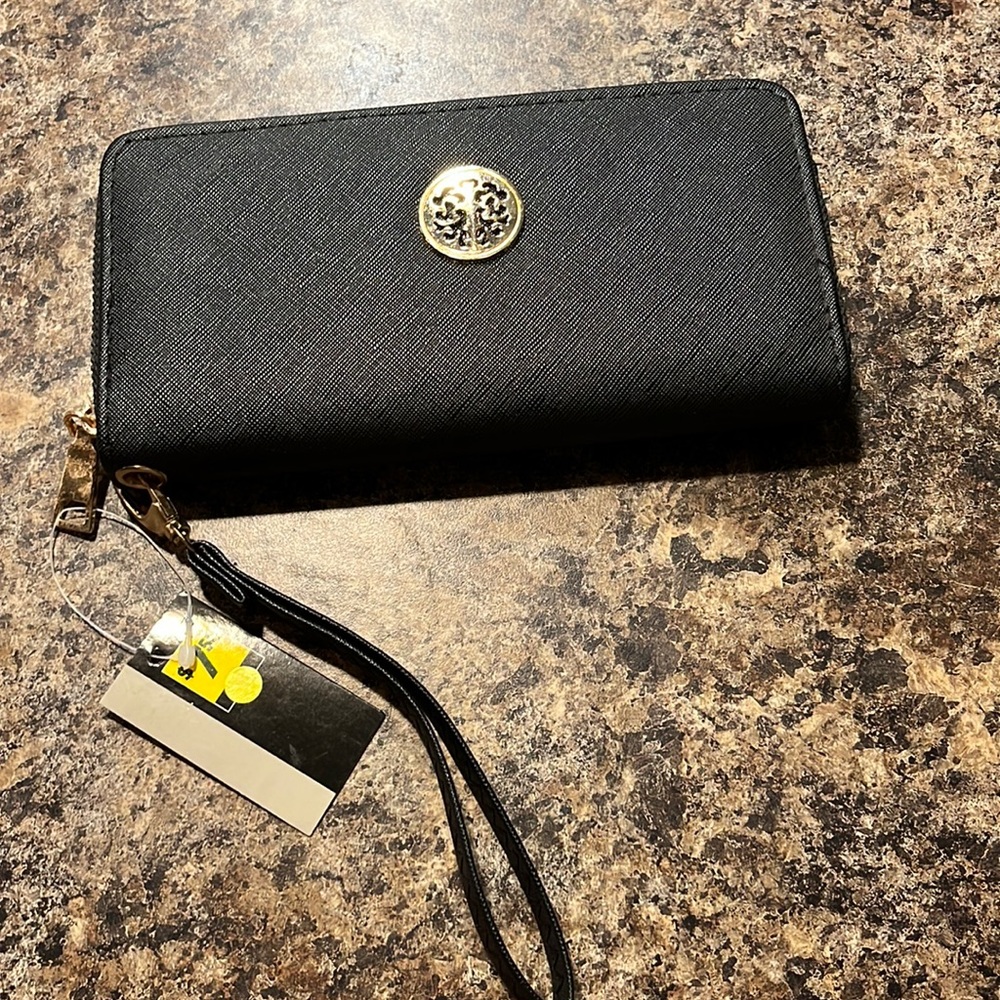 NWT black wallet